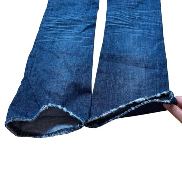 AG Adriano Goldschmied Angel Boot Cut Jeans Blue Size 26 - Picture 7 of 9